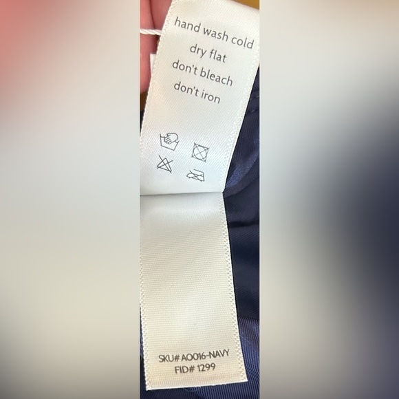 NWT Andie Swim Havana One-Piece Navy Swimsuit, Square Neck, Adjustable Straps S - Picture 12 of 15